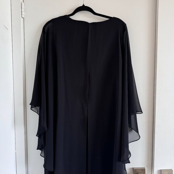 Vince Camuto Black Cocktail Dress / Size 14 / Great Preloved - Picture 6 of 8
